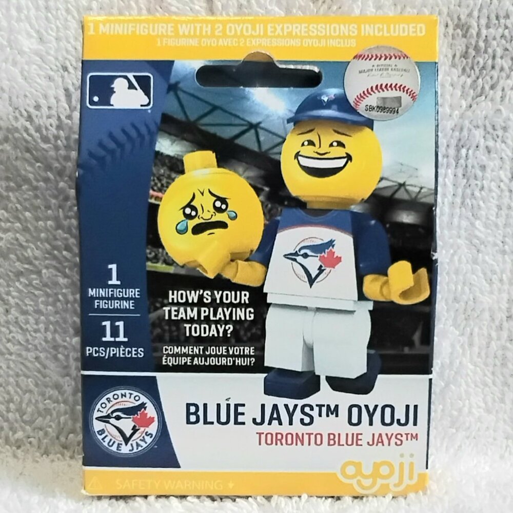Sealed 2017 MLB Blue Jays Oyoji Happy/Sad Fan Mini Figure by OYO Sports!!
